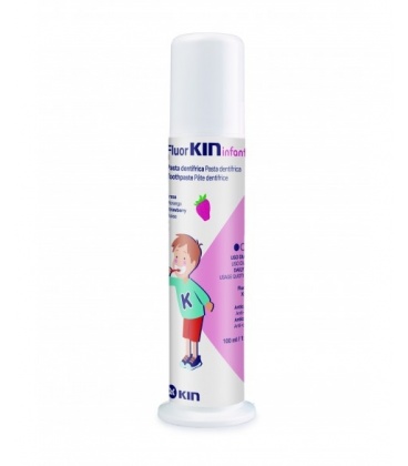 Kin Flúor Pasta infantil con Dosificador 100 ml