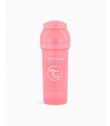 TWISTSHAKE biberon Anticolicos 260 ml rosa