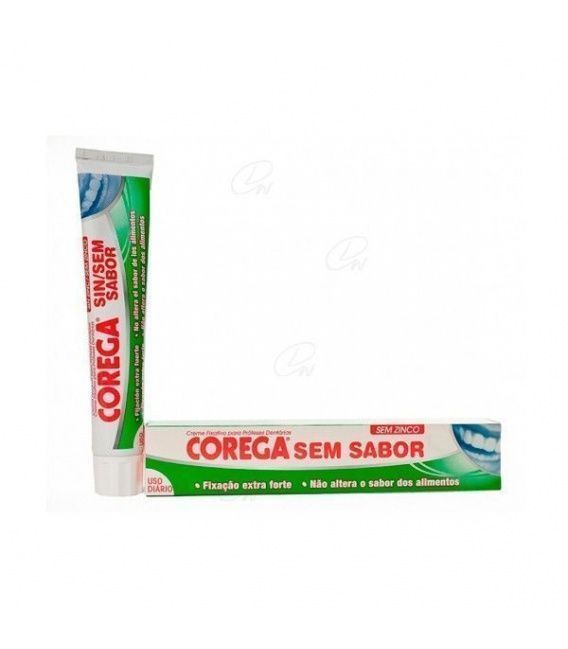 Corega Extra Fuerte Sensitive Sin Sabor Crema 40