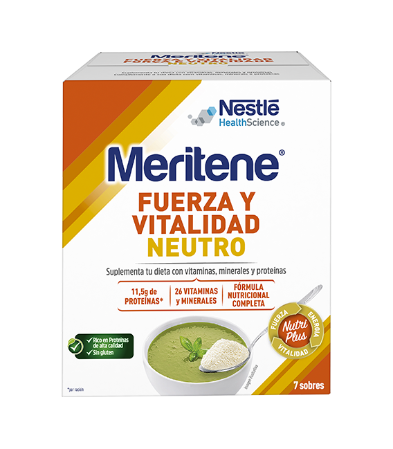 MERITENE NEUTRO AL PLATO 50 G 7 SOBRES NEUTRO
