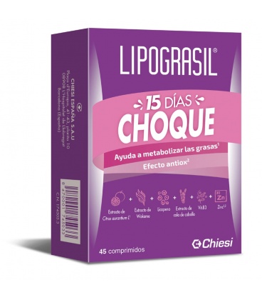 LIPOGRASIL 15 DIAS CHOQUE 45 COMP