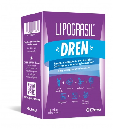 Lipograsil Dren 8 g 14 Sobres Cítricos