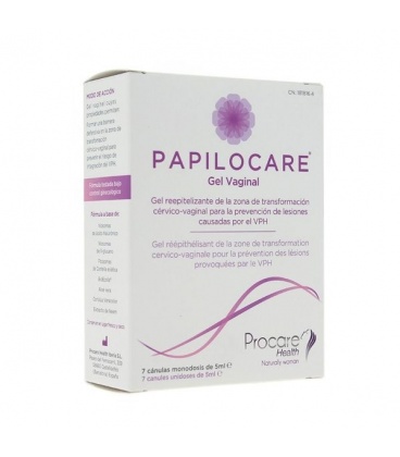 Papilocare Gel Vaginal 7 Canulas 5 ml