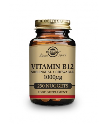 Solgar Vitamina B12 1000 MG 250 Comprimidos Masticables