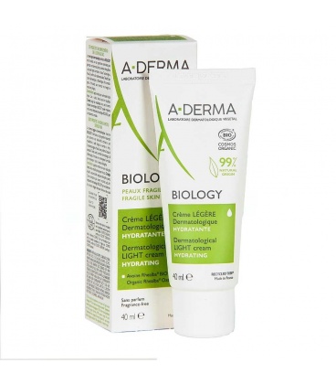 A-Derma Biology Crema Ligera Hidratante 40 ml