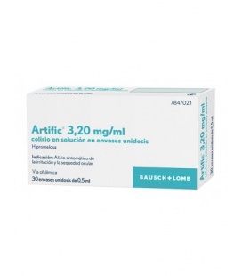 Artific 3.2 Mg/ml Colirio 30 Monodosis Solucion