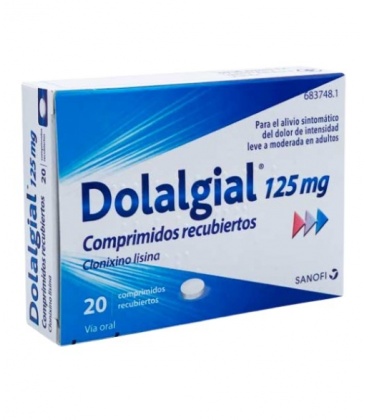 Dolalgial Clonixino Lisina 125 Mg 20 Comprimidos