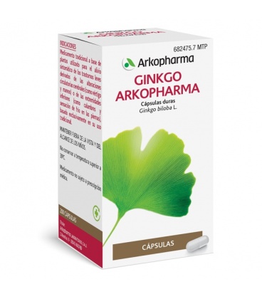 ARKOCAPSULAS GINKGO 180 MG 200 CAPSULAS