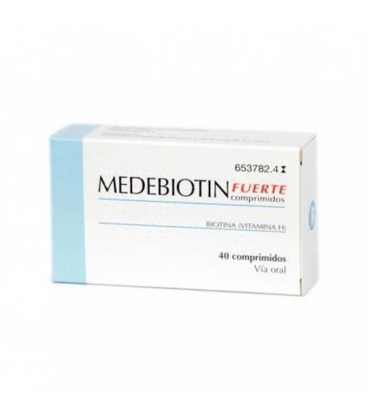 MEDEBIOTIN FUERTE 5 MG 40 COMPRIMIDOS