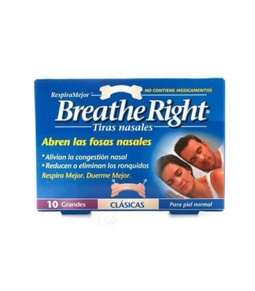 Tira Nasal Med Gde Normal 10 Un Breathe R