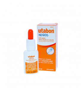 UTABON NIÑOS 0.25 MG/ML GOTAS NASALES 1 FRASCO S