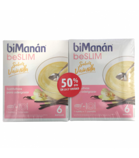 Bimanan BeSlim Natillas Vainilla 2º Unidad 50%