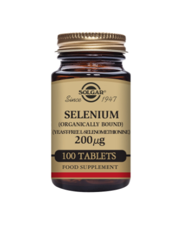 Solgar Selenio 200Mcg 100 Comprimidos