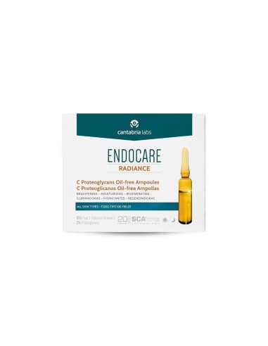 Endocare Radiance C Proteoglicanos Oil-Free 10 Ampollas