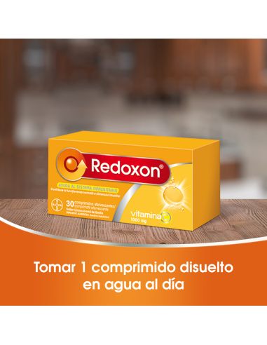 Redoxon Pure Vit C Limón 30 comprimidos efervescentes