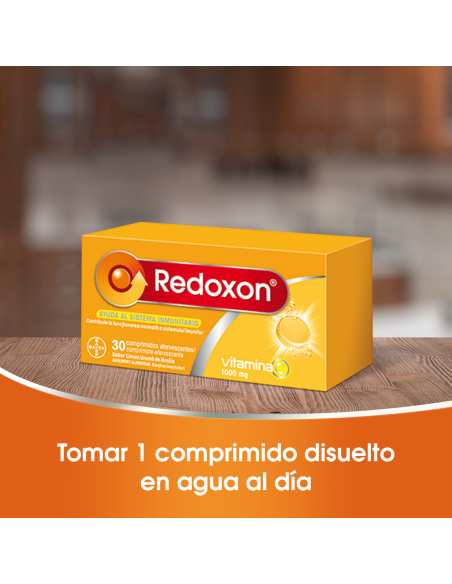 Redoxon Pure Vit C Limón 30 comprimidos efervescentes