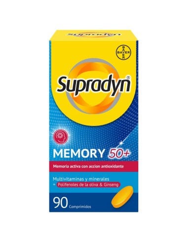 Supradyn memory 50+ 90 comprimidos recubiertos