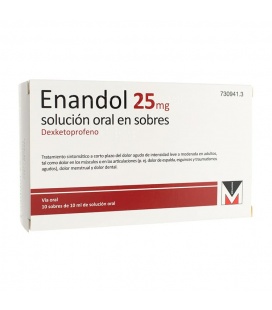 Enandol 25mg 10 Sobres Solución Oral 10ml