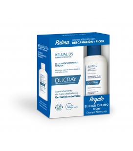 Ducray Pack Kelual Ds 100ml + elucion champú 100 ml