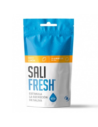 Salifresh 20 caramelos sabor limón