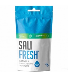 Salifresh 20 caramelos sabor mentol