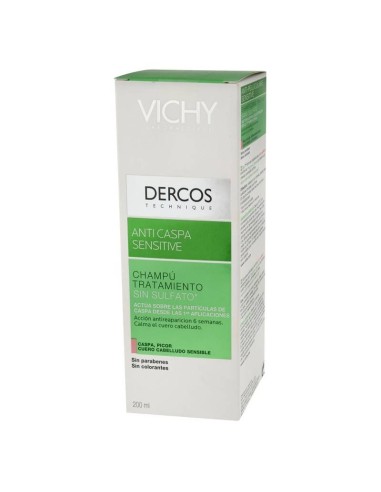 Vichy Dercos techn champu anticaspa sensib 200 ml