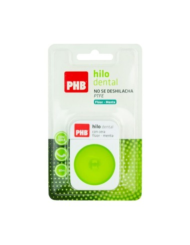 Phb fluor y menta hilo dental ptfe 50 m