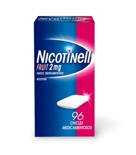 Nicotinell fruit 2 mg 96 chicles medicamentosos