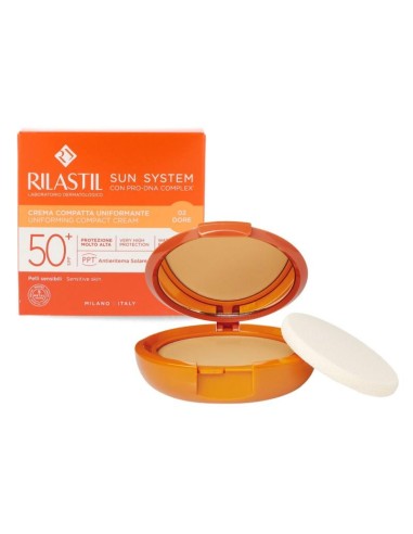 Rilastil sun system spf50+ compacto doré 10 gr