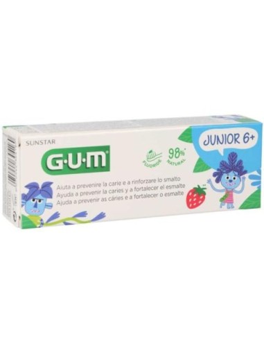 GUM JUNIOR PASTA DENTAL NARANJA 50 ML