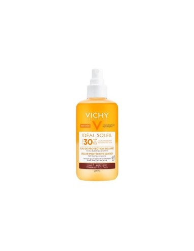 Vichy Ideal Soleil Agua De Protección Solar FPS 30 Luminosidad 200 ml