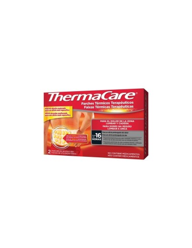 Thermacare Parche Térmico zona lumbar-cadera 2 parches