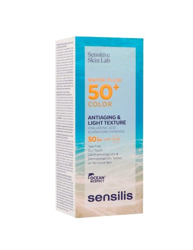 Sensilis solar waterfluid 50+ color 40 ml