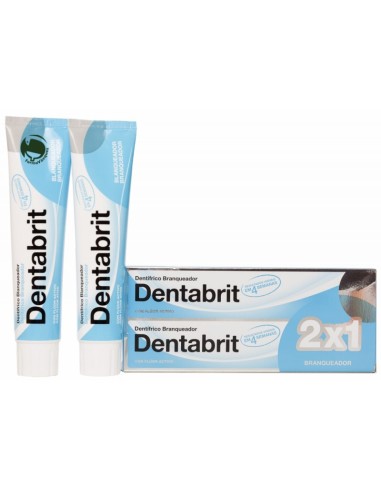 Dentabrit pasta dental blanqueante 125 ml 2x1