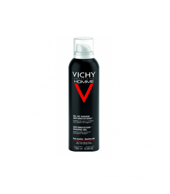 Vichy Homme Gel de Afeitado Anti-Irritaciones Piel Sensible 150ml