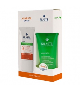 Rilastil pack acnestil spf50+ y gel 50 ml