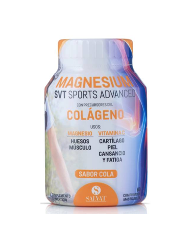 Magnesium svt sports advanced 60 comprimidos masticables