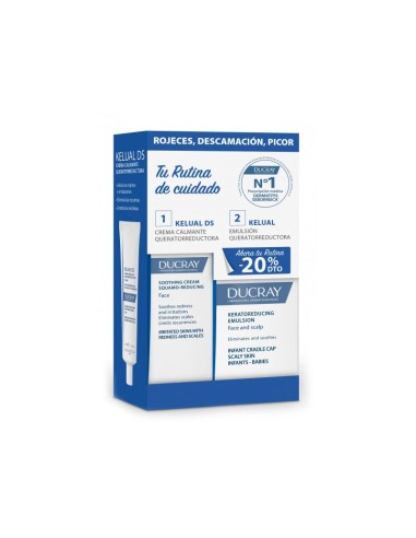 Kelual Ds crema 40 ml + kelual emulsión 50 ml