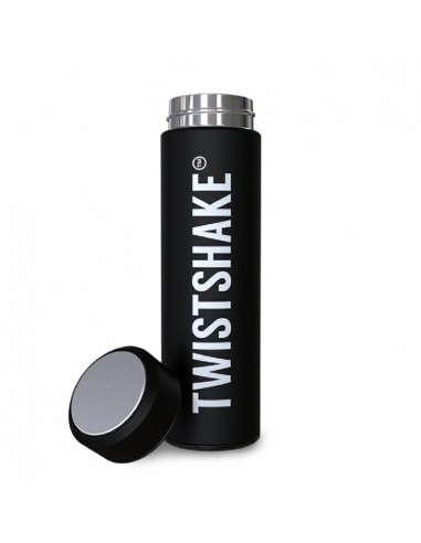 Twistshake termo negro 420 ml