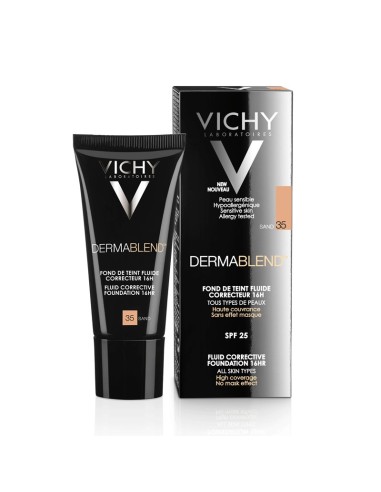 Vichy dermablend fluido nº35 sand 30 ml