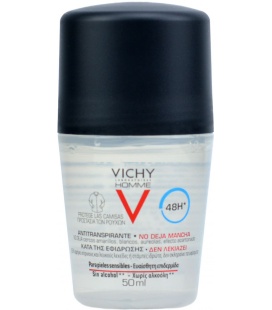 Vichy homme deo antitranspirante antimanchas 48 h