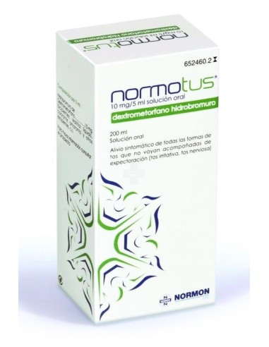 Normotus 2 mg/ ml solución oral 1 frasco 200 ml