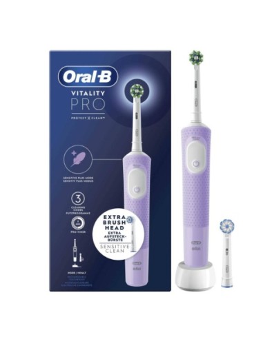 Oral-b cepillo eléctrico vitality pro lila
