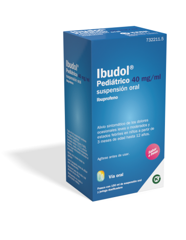Ibudol Pediatrico 40 MG/ML SUSPENSION ORAL 200 ml