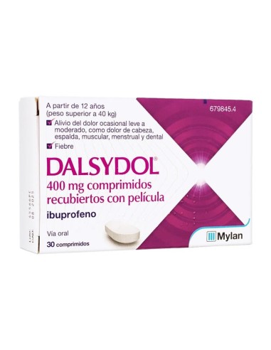 Dalsydol 400 mg 30 Comprimidos recubiertos