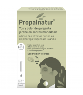 Comprar Propalnatur jarabe monodosis para la tos y el dolor de garganta  16x10ml a precio de oferta