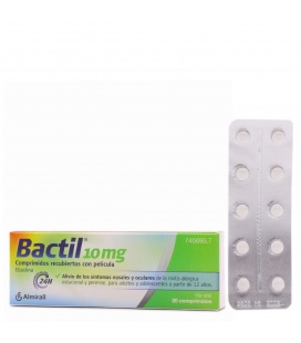 Bactil 10 mg 20 comprimidos recubiertos