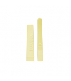 Tusole aplicador de crema 1 unidad color amarillo