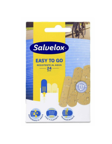 Salvelox Easy To Go Resistente al Agua 24 uds