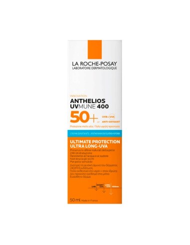 La Roche Posay Anthelios UV-MUNE 400 Spf50+ Crema Hidratante Sin Perfume 50 ml